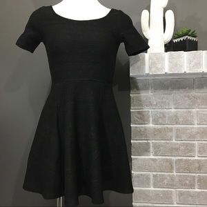 Divided textured dress
